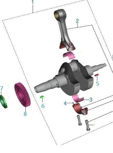 DOMİNAR 400 KRANK SETİ