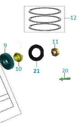 DOMİNAR 400 SEGMAN TAKIMI