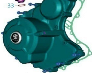 DOMİNAR 400 ŞANZUMAN KAPAĞI SOL