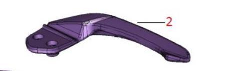 PULSAR 200NS TUTACAK ARKA SAĞ