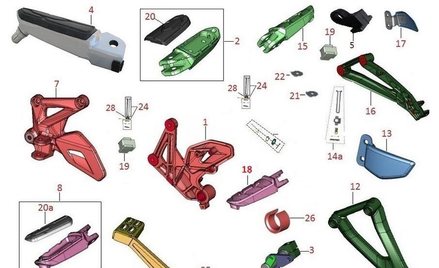 PULSAR 200NS BASAKLAR AKSAMI (lütfen resmi tıklayın)